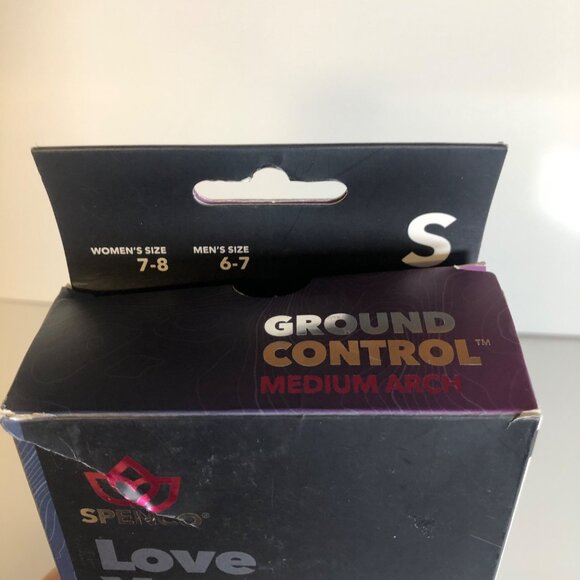 Spenco Ground Control Medium Arch Shoe Insoles Size S Womens 7-8 Mens 6-7 NEW - Picture 2 of 7